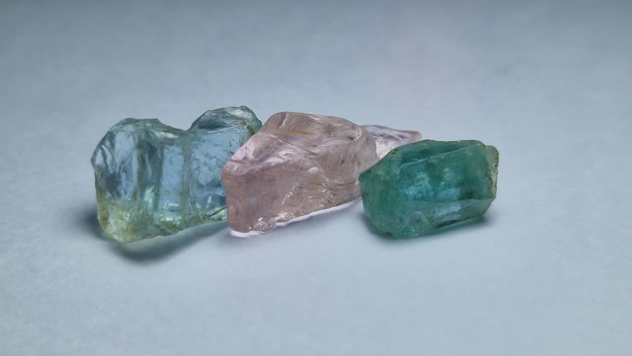 19 Ct. Beryls from Nigeria — view 2